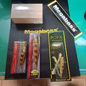 Megabass 2025 Limited Set Lure, Sticker, Paper Bag, Used, Final Stock - Picture 1 of 14
