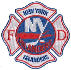 New York Islanders FD Fire Patch  -- NEW - Picture 1 of 1