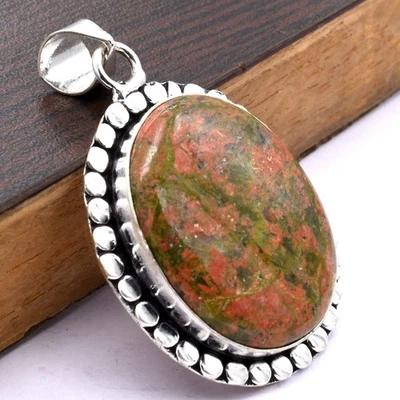 Unakit Edelstein Ethnischer Handgemachter Anhänger Schmuck 0,9" P 2092 - Bild 1 von 4