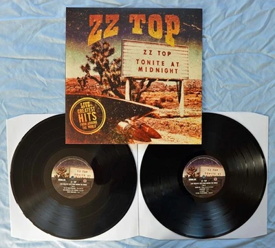 ZZ TOP Live! Greatest Hits From Around The World US 2016 2LP Sureton🟢NEW/MINT🟢 - Image 1 of 4