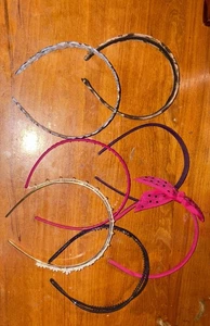 7 Piece Set Of Assorted Girls Headbands - Picture 1 of 8