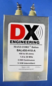 10KW DX Engineering Maxi-Core® HighPower Transformers Balun DXE-BAL450-H10-A - Picture 1 of 7