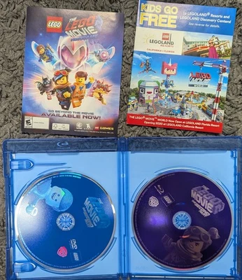 The Lego Movie: The Second Part (Blu-ray + DVD, 2019) 2 Discs  Like New - Image 1 of 3