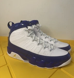 BRAND NEW DS NIKE AIR JORDAN 9 RETRO "KOBE BRYANT 11 LAKERS PE SZ 14 302370-121 - Picture 1 of 7