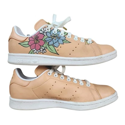 Adidas Stan Smith Originals  'Ambient Blush Floral' Wms SZ 9 (EU 41.5) Floral - Image 1 of 4