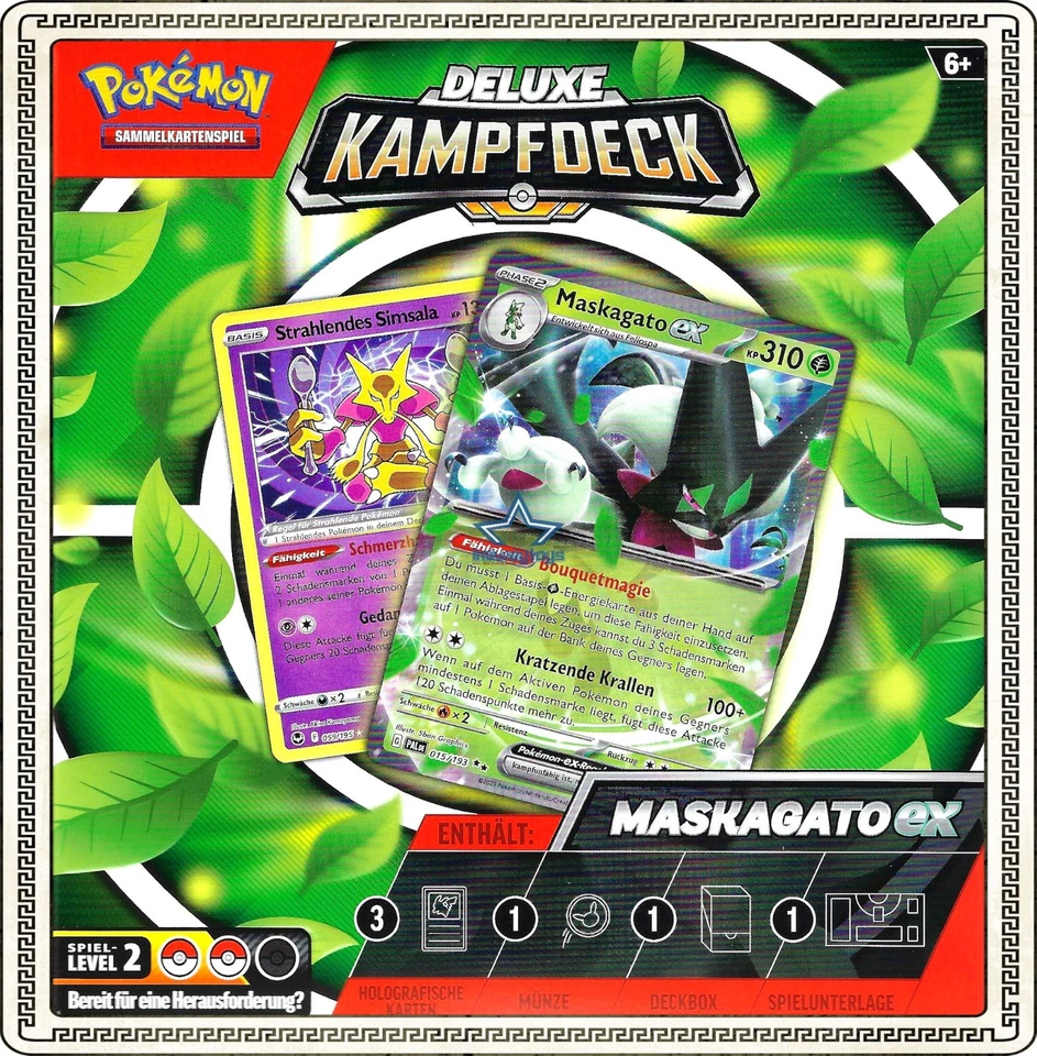 POKEMON 45516 Pokémon Deluxe Battle Deck Sammelkarten