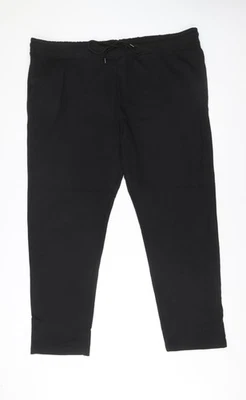 Pantalón jogger regular Marks and Spencer 3XL negro para hombre Foto 1 de 4