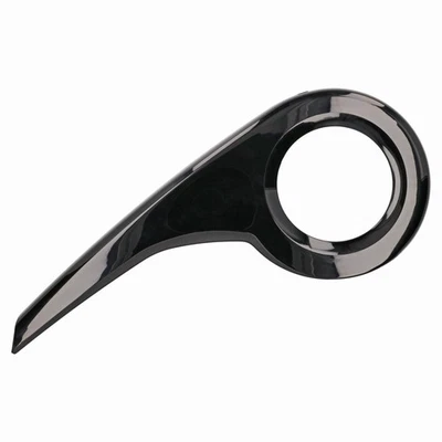 Fahrrad Kettenschutz 38 Zähne HESLING prisma Schwarz Kunststoff einflügel - Bild 1 von 4