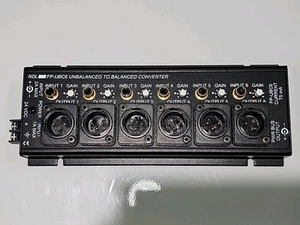 RDL FP-UBC6 6 Channel Unbalanced to Balanced Converter With Power Supply - Picture 1 of 6