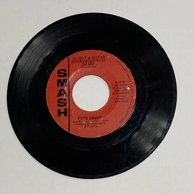 Pete Drake – I'm Just A Guitar / I'm Sorry 7" Single 45 RPM Smash Country Foto 1 de 2