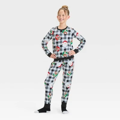 NWT Girls' Rudolph Christmas 2pc Cozy Long Sleeve Fleece Pajama Set M (8) - Image 1 of 4