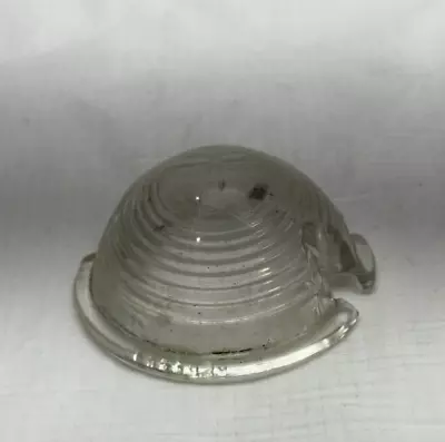 1953-1962 Chevrolet Corvette Glass Parking Light Lens C1 Clear Lamp Cover - Image 1 of 4