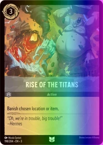 Lorcana Rise of the Titans (198/228) Into the Inklands LP FOIL - Picture 1 of 1