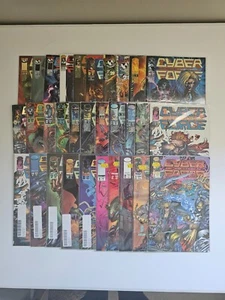 Cyberforce 1993 2nd Series BULK LOT of 30 Comic Books In Original Plastic - Picture 1 of 7