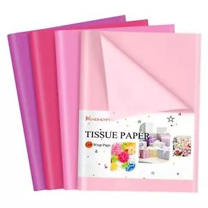 108 Sheets Valentine Day Gift Wrapping Paper 14 x 20inch Pink Tissue Paper Ar... - Picture 1 of 6