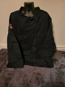 Nuevo Con Defectos Tru Spec Camisa Chaqueta Uniforme Táctico Para Hombres 4XL Negro - Imagen 1 de 8