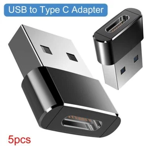 Android USB to Type C Adapter Type-C Converter Type C Female USB-C Data Charger - Photo 1 sur 13