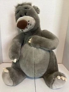 Walt Disney World Baloo Bear 16"" peluche libro della giungla peluche animale imbottito con etichetta - Foto 1 di 8
