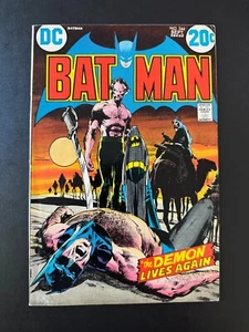 Batman #244 - Ra's Al Ghul Appearance (DC, 1972) VF- - Picture 1 of 3