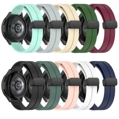 Para HUAWEI WATCH GT4 46 mm Reloj 4/3 Pro Hebilla Magnética Correa Silicona 20 mm 22 mm