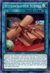 3x Yugioh INCH-EN025 Witchcrafter Scroll Secret Rare 1st Edition Near Mint - Bild 1 von 1
