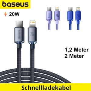 Baseus kabel ładujący do iPhone 1,2m / 2m USB typu C kabel do transmisji danych do iPada 20W - Zdjęcie 1 z 12