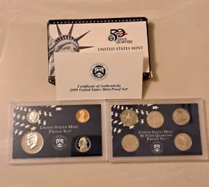 1999 US Proof Set in OGP - Picture 1 of 9