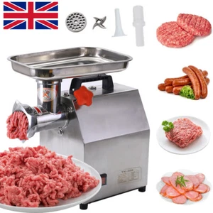 60KG/H Commercial Electric Meat Grinder Mincer Sausage Maker Filler Machine 400W - Picture 1 of 10