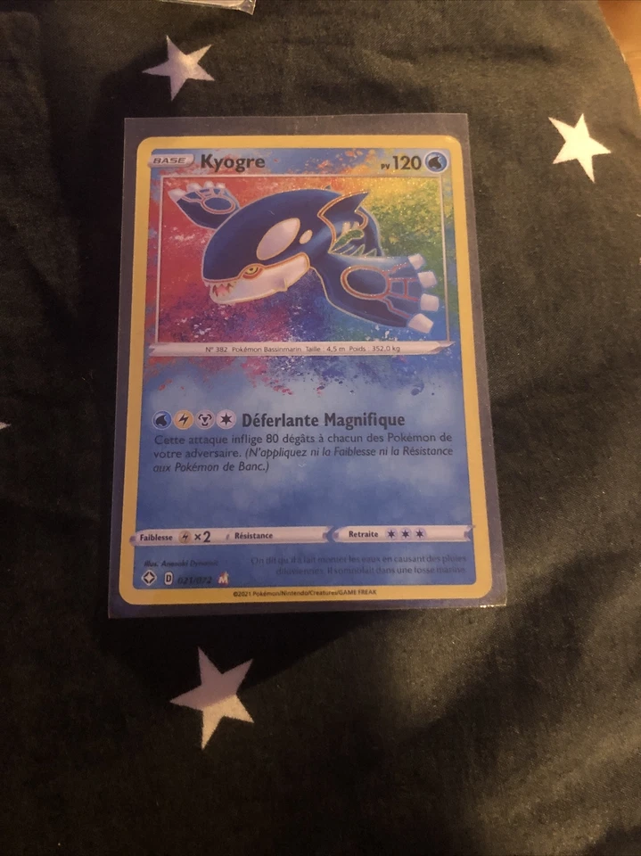 Cartes Pokemon FRANCAISES pas de Double 100 NEUF Rare brillante