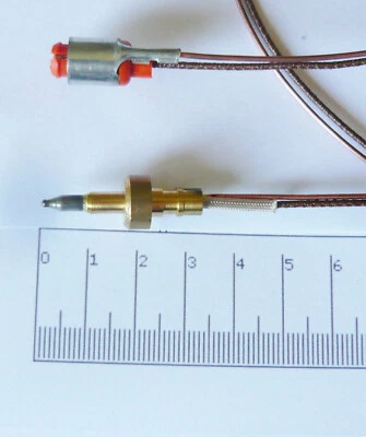 258204SC029 Thermocouple L=600 mm pour table de cuisson SCHOLTES