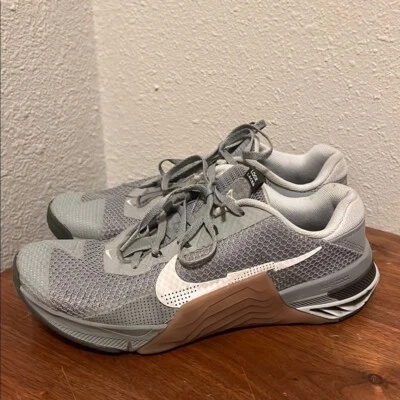 Nike Metcom 7 Gris Hombre Talla 8 Entrenamiento Zapatos para Correr Foto 1 de 4