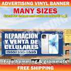 Reparacion Y Venta De Celulares  Advertising Banner Vinyl Mesh Sign Cell Phones
