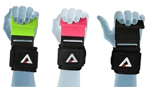 LEVANTAMIENTO DE PESAS GANCHO BARRA SOPORTE MUÑECA GUANTES ENTRENAMIENTO GIMNASIO CORREAS DE LEVANTAMIENTO DE POTENCIA - Imagen 1 de 15