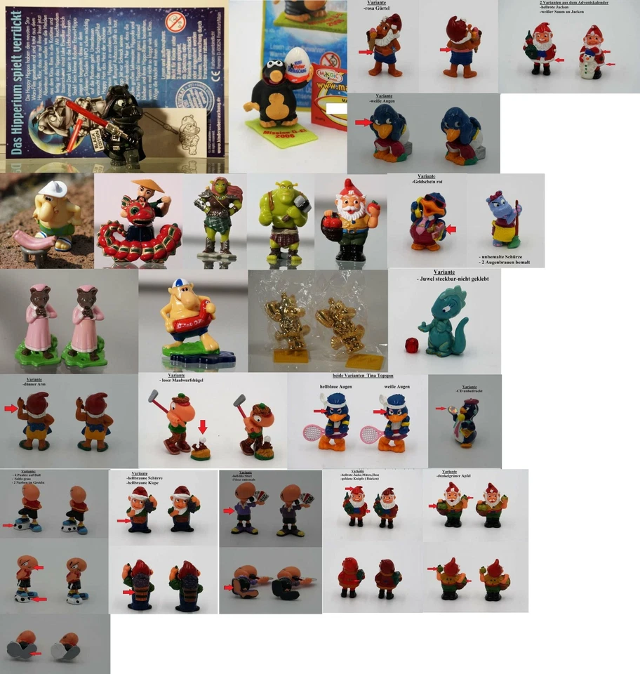 Ü-Ei-Figur-Variante-Auswahl: Dark Laser, Ferdi Fallobst, Volker Vorsicht - Bild 1 von 1