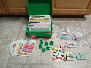 Vintage Sweet Pickles Preschool Program Learning Case Activity Bus Full w/ Cards - Picture 1 of 22