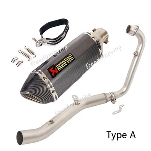 For LIFAN KP mini 150 LF150-5U LF150-5W Front Link Pipe Exhaust Muffler Escape - Picture 1 of 14