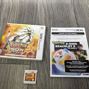Pokémon Sonne (Nintendo 3DS, 2016) mit Handbuch getestet funktioniert - Bild 1 von 6