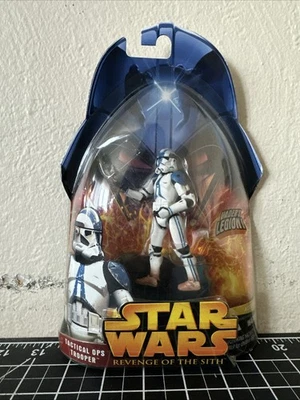 ФИГУРКА СОЛДАТА ТАКТИЧЕСКИХ ОПЕРАЦИЙ Star Wars Revenge of the Sith игрушка новая ЗАПЕЧАТАННАЯ - Изображение 1 из 4