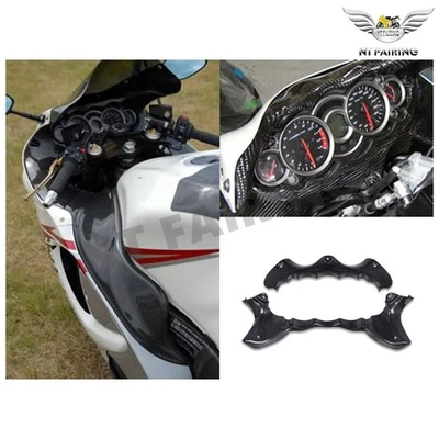 Carenado de tablero de indicador de instrumento de fibra de carbono para Hayabusa GSX1300R 2008-2020 Foto 1 de 4