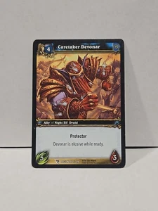 World Of Warcraft TCG March Of The Legion Caretaker Devonar Regular Common - Picture 1 of 2