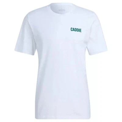 Camiseta Adidas Adicross Caddie - Blanca Talla Mediana Para Hombre Nueva Con Etiquetas Foto 1 de 2