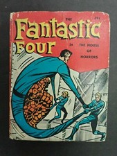 WHITMAN BIG LITTLE BOOK #19 THE FANTASTIC FOUR IN THE HOUSE OF HORRORS 1976