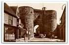 Postcard Rye Sussex The Landgate real photo