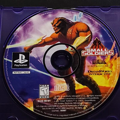 Small Soldiers Playstation Loose - Tested & Working, Jewel Case Included, - Image 1 of 4