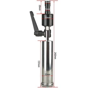 180° Adjustable Angle Stereoscopic Microscope Bracket with 32mm Diameter Boom - Picture 1 of 7