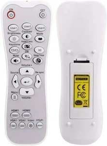 Projector Remote Control for Optoma HD141X HD142X HD143X HD144X HD146X HD152X - Picture 1 of 6
