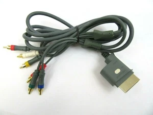 Official Microsoft Xbox 360 AV / Component TV Cable - Picture 1 of 3