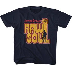 Camiseta James Brown El Padrino del Soul Raw Soul Juvenil Funk Música R&B - Imagen 1 de 3