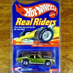 Hot Wheels RLC Real Riders Olds 442 7304/10500 Yellow Redline Series 3 4/6 2004 - Picture 1 of 3