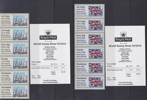 World Stamp Show NY2016 Sammlerstreifen PAAR Post & Go P&G NEU - Bild 1 von 1